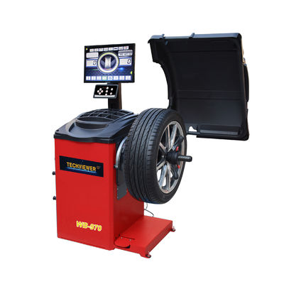 Kalite  Low  Speed 140RPM 28" rim Auto Wheel Balancing Machine Vertical Type Fabrika