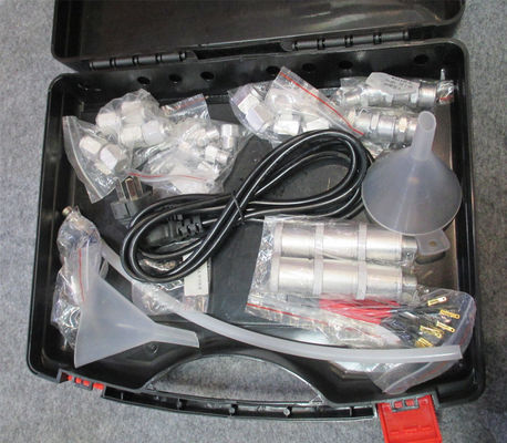 6 Enjektör Yakıt Enjektör Test Cihazı ve Dahili Ultrasonik Banyolu Temizleyici 110v 220v